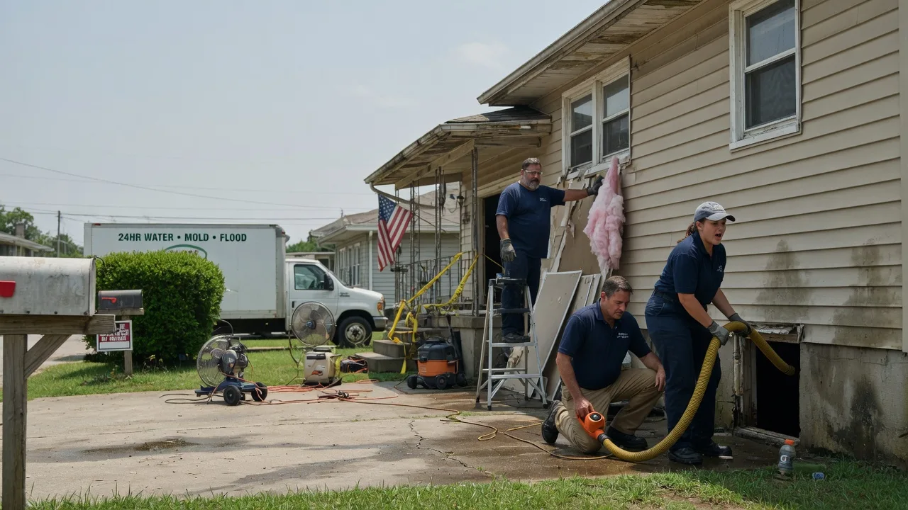 Water Damage Repair in Sidman, PA near me
